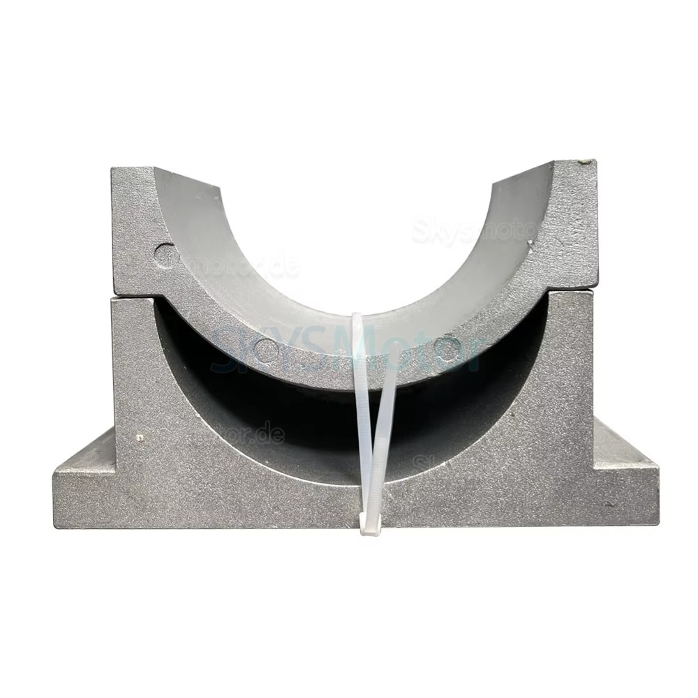 65 mm/80 mm/100 mm/125 mm CNC Spindelmotorhalterung aus Aluminium, Klemme OSP001705 f&uuml;r Spindelmotor